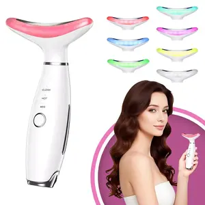 Facial Massager Tool, Skin Care and Double Chin Neck Massage, Face Sculpting Tool with Thermals, Portable Facial Beauty Device, Christmas Gift, Trending Products, Beauty Instrument