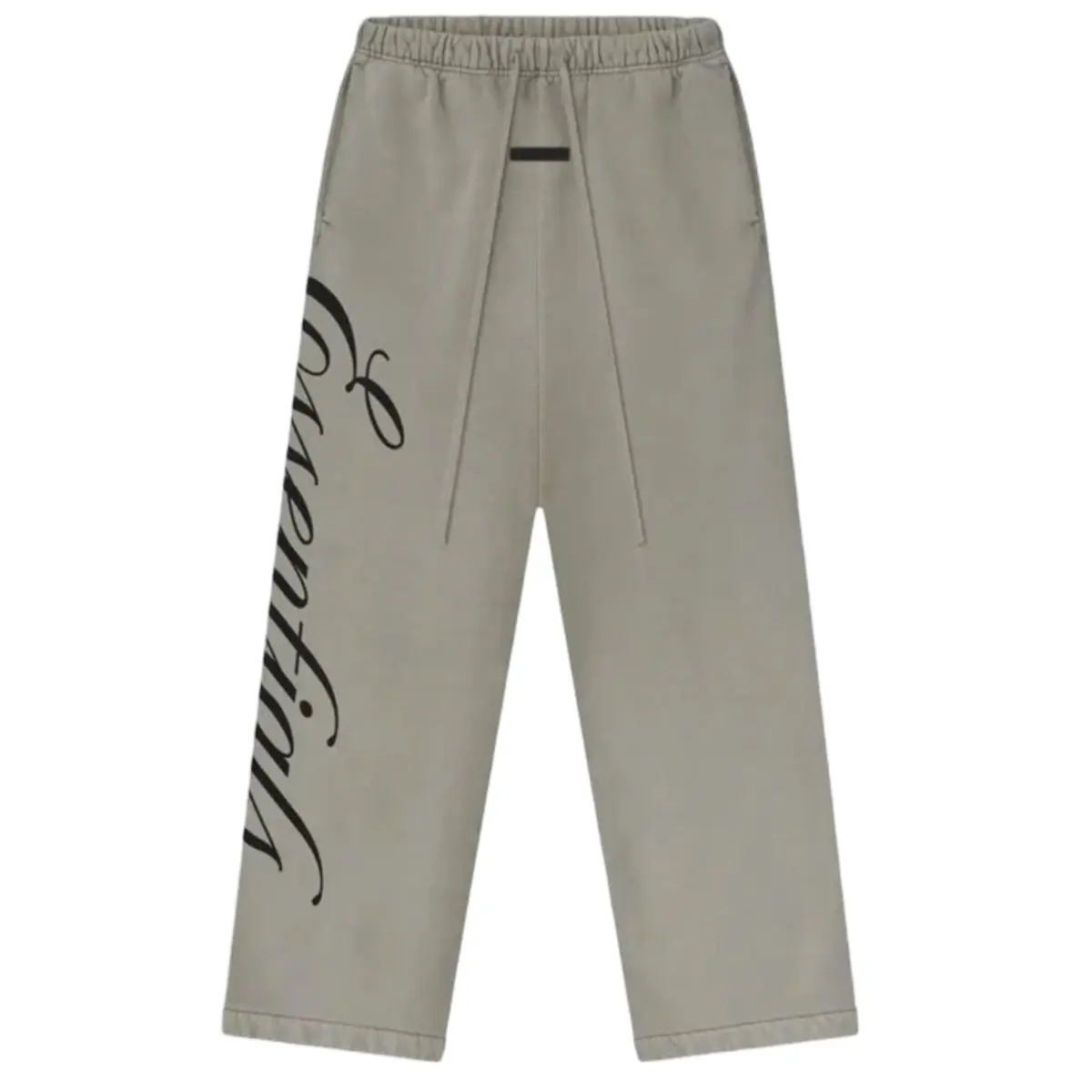 Fear of God Essentials Heavy Fleece Lounge Sweatpant Smoke Grey Men's Fashion Pants New