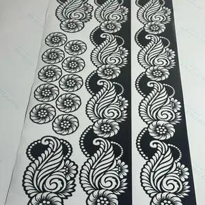Henna Stencils Complete Set Palm Feet Fingers Design for Temporary Henna Tattoos Unique Patterns Suitable for Various Occasions and Events