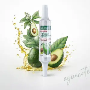 Bio Complex Hair Ampoule with Avocado Oil - Dominican Viral Shine & Moisture Boost for Dry Hair, 15 mL (0.5 fl oz) - 1 Count, Alcohol Free - Haircare Restore Hydrating Haircare