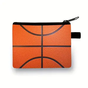 Basketball Wallet & Bag with Compact Design for Coins and Compact Storage