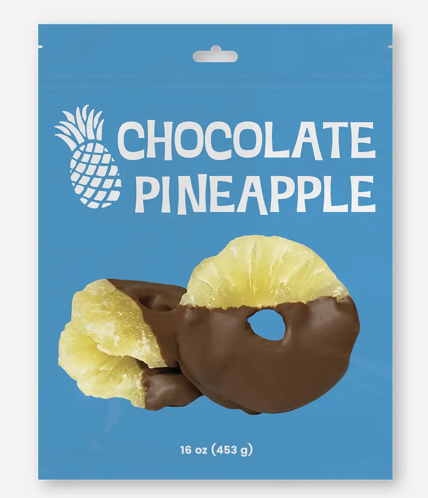 Chocolate Pineapple Snack Chocolate Pineapple Snack