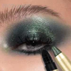 Pearlescent Eyeshadow Pencil, Highlighter Eyeshadow Pencil Shimmer Glitter, Eyeshadow Stick Lazy Eyeshadow Makeup Cosmetic, Enhance Eye Makeup