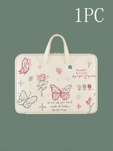 Laptop Bag, Portable Notebook Case For Girls, Inner Protective Sleeve Compatible With Notebook 13-13.6 Inches，14-15Inches，15.6-16Inches Classroom Laptop Bags Classroom Bags Teacher Storage Bags Classroom Orgnizer Bags Laptop Work Bag