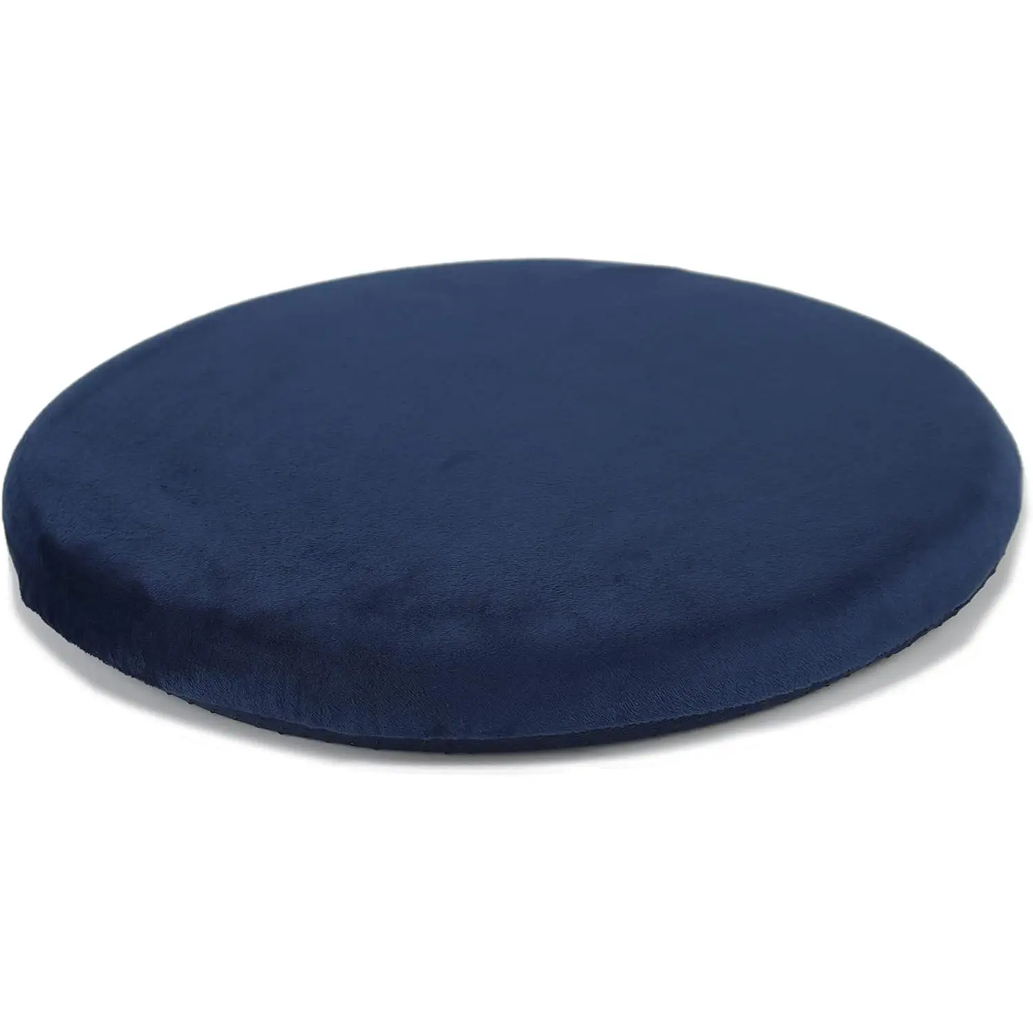 13In Round Stool Cushion Memory  Small Chair Cushion Navy