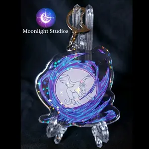 Crystal Beasts (Beast Transforming) Keychain