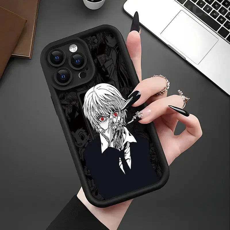 HxH Kurapika's phone Case - for iPhone 17 Pro Max,16,15,14,13 Mini,12 Mini,11 for Samsung S21,S22,S23,S24,S25,S26 case - Fan Gift