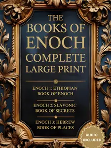 The Complete Ethiopian Book of Enoch: Large Print, Annotated, Illustrated Audio Paperback with Enoch 1, 2, 3 Full Collection