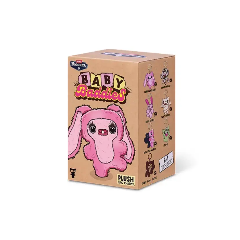 1739. FUGGLER Baby Baddies Series Plush Blind Box 1739. FUGGLER Baby Baddies Series Plush Blind Box