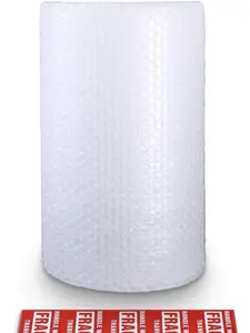 Bubble Cushioning Wrap Rolls 3/16" x 12" x 15' ft Total, Perforated Every 12" for Packaging, Shipping & Mailing