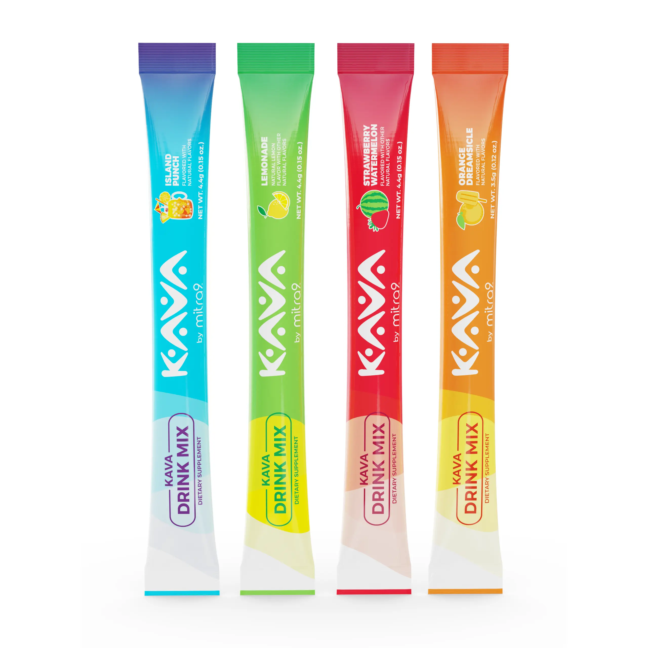 Mitra9 Kava Drink Mix - Variety Flavors - Promotes Natural Calm & Clarity - Easy Open Single-Serving Drink Mix Beverage