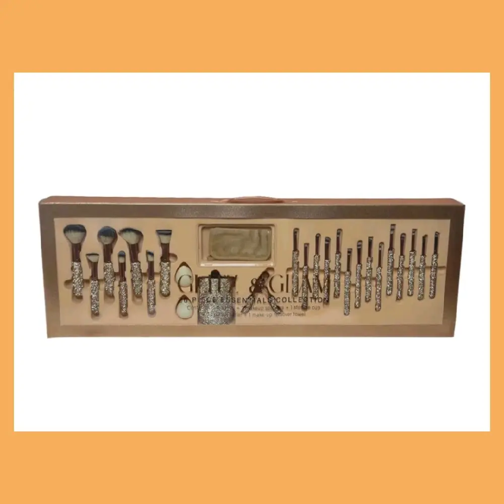 Brush Set Champagne 12Pcs Set