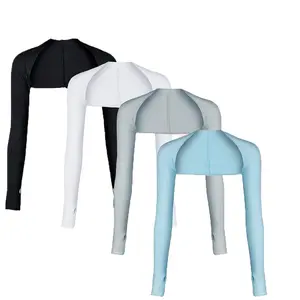 Silk Shawl Sleeve Arm Sunscreen UV Protection Sports Gloves Outdoor Activities Running Fishing Cycling Sleeve, Outdoor, Running, Sports, Sun Protection