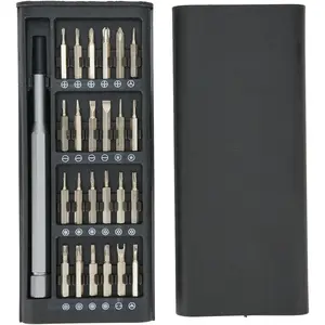 Precision Screwdriver Set 24 in 1 Magnetic Phillips Torx Screw Driver Bits Hand Repair Tools for iPhone PC Game Console DIY, Black5.