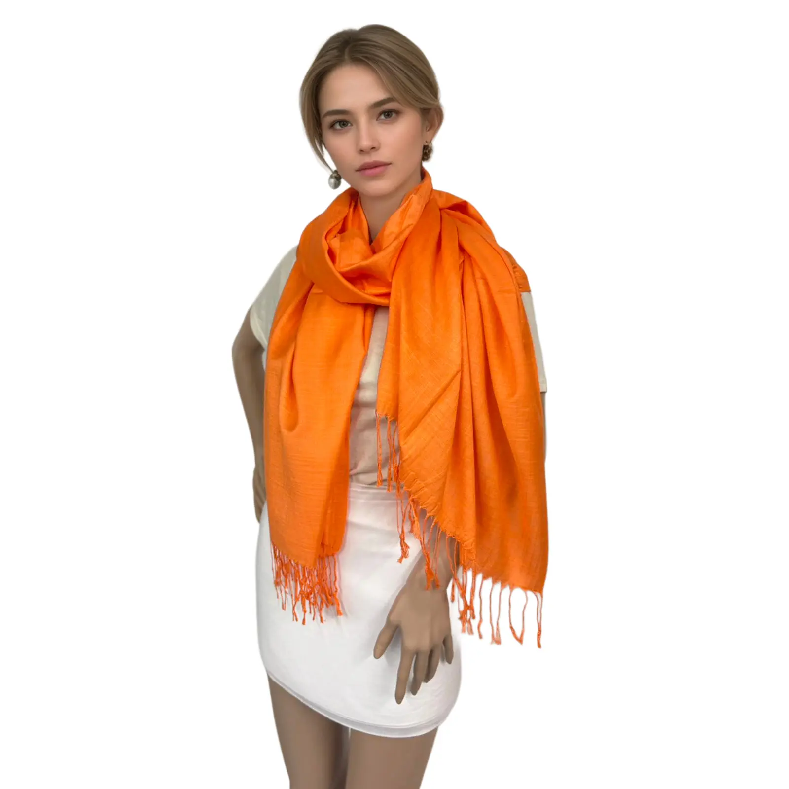 Silky Light Wedding Scarf