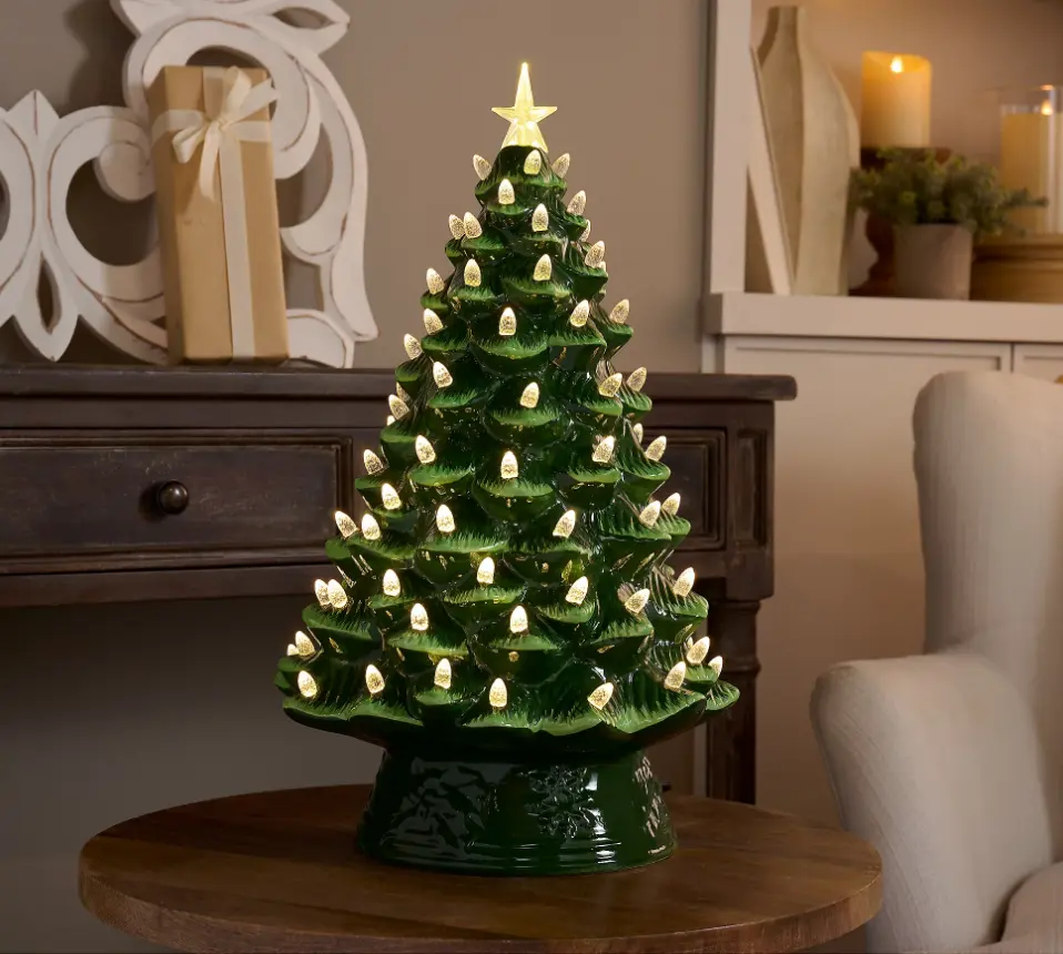 Mr. Christmas 18" Ceramic Nostalgic Tree Mr. Christmas 18" Ceramic Nostalgic Tree