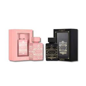 Lattafa Badee Al Oud For Glory & Badee Al Oud Noble Blush Eau De Parfum 3.4FL.OZ Floral Fragrances Exotic Fragrances Edp Spray Gourmand Patchouli