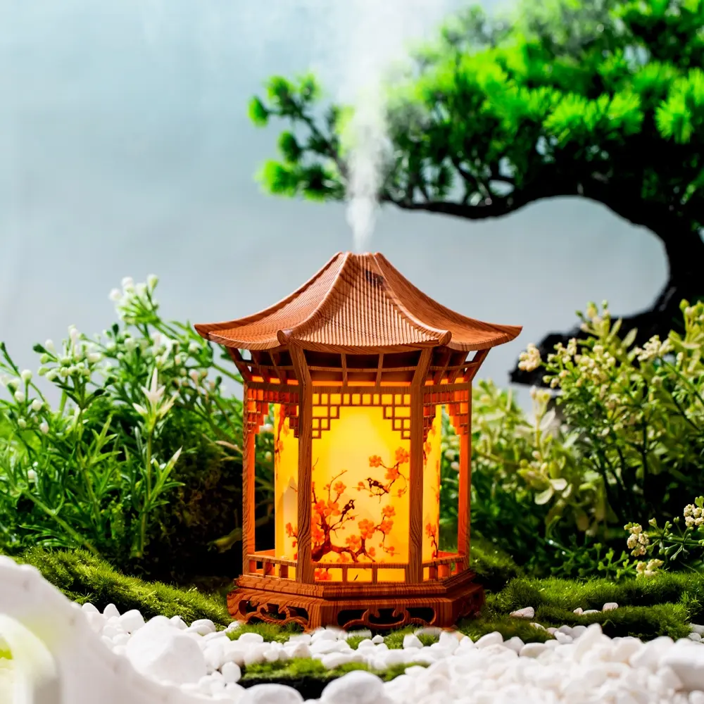Cooling Humidifier with Unique Creative Design, Traditional Style Air Purifying Device, Ideal for Home & Office Use