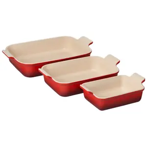 Le Creuset Heritage Rectangular Baking Dishes (Set of 3)