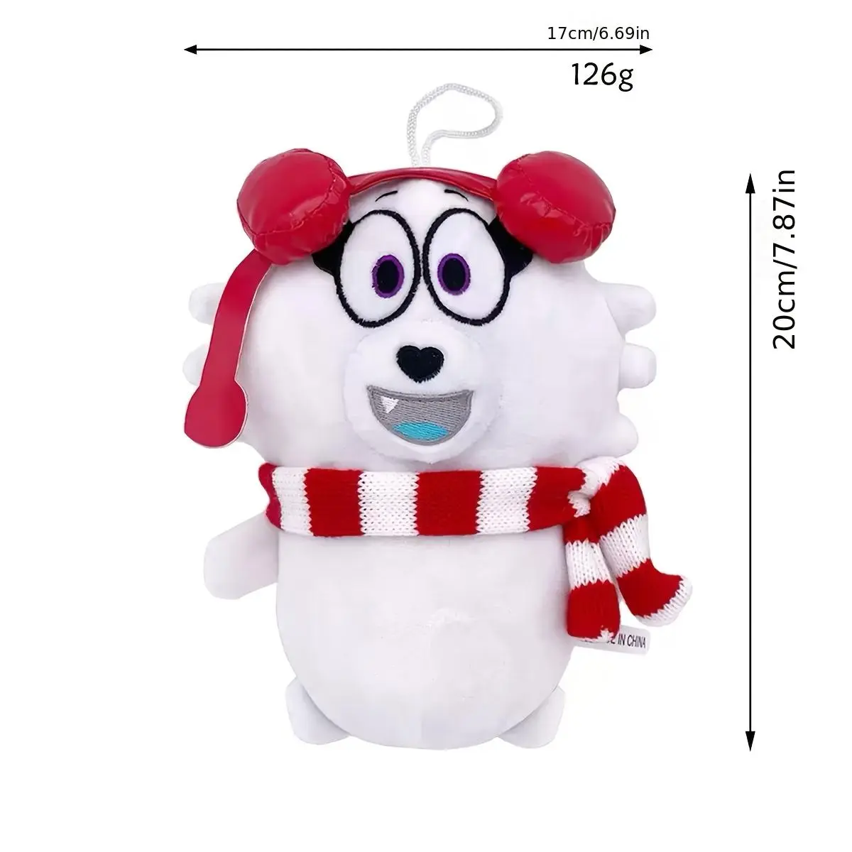 Tyler and Snowi Snuggle Bundle Plush Toys - Plush Fur Unisex Toy (17cm/6.69in, 20cm/7.87in) - Ideal for Father's Day, Christmas Gifts, Stuffed Animal