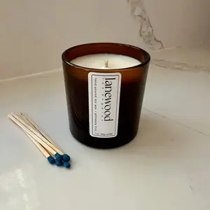 Amber 7oz. Soy Wax Jar Candle