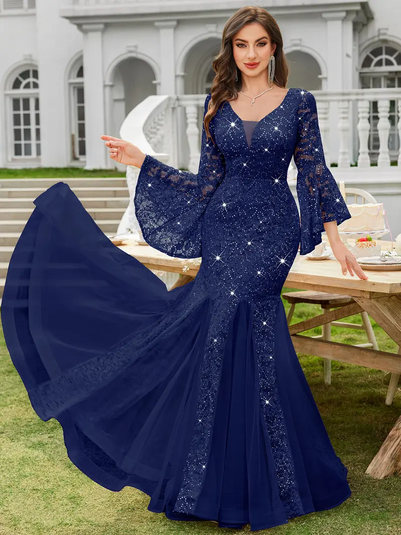 pink and blue dresses for women Quinceanera Dress Beaded Chiffon Ball Gown Same As Photo / 16 casual dress BestWK28 How to Pull Off Color:Brown Dress