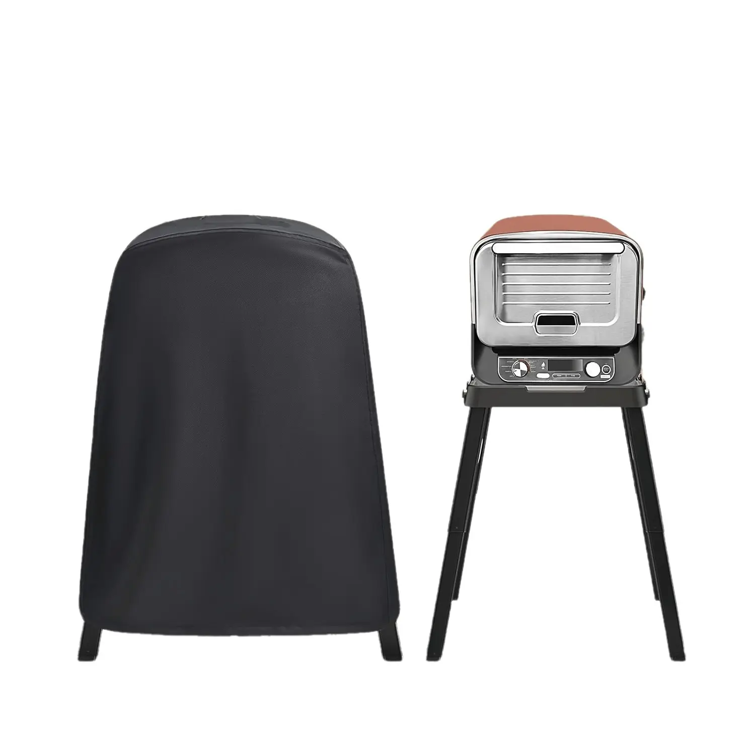 1pc Standing Pizza Oven Cover, Outdoor BBQ Grill Cover, Garden Oven Accessory, Only Cover Included, Durable Cover, Replacement Cover