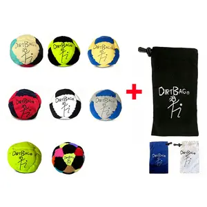 [DIRTBAG] Portable Tabi Style DirtBag Hacky Sack Synthetic Sand Filled Foot Bag For Daily Casual Play