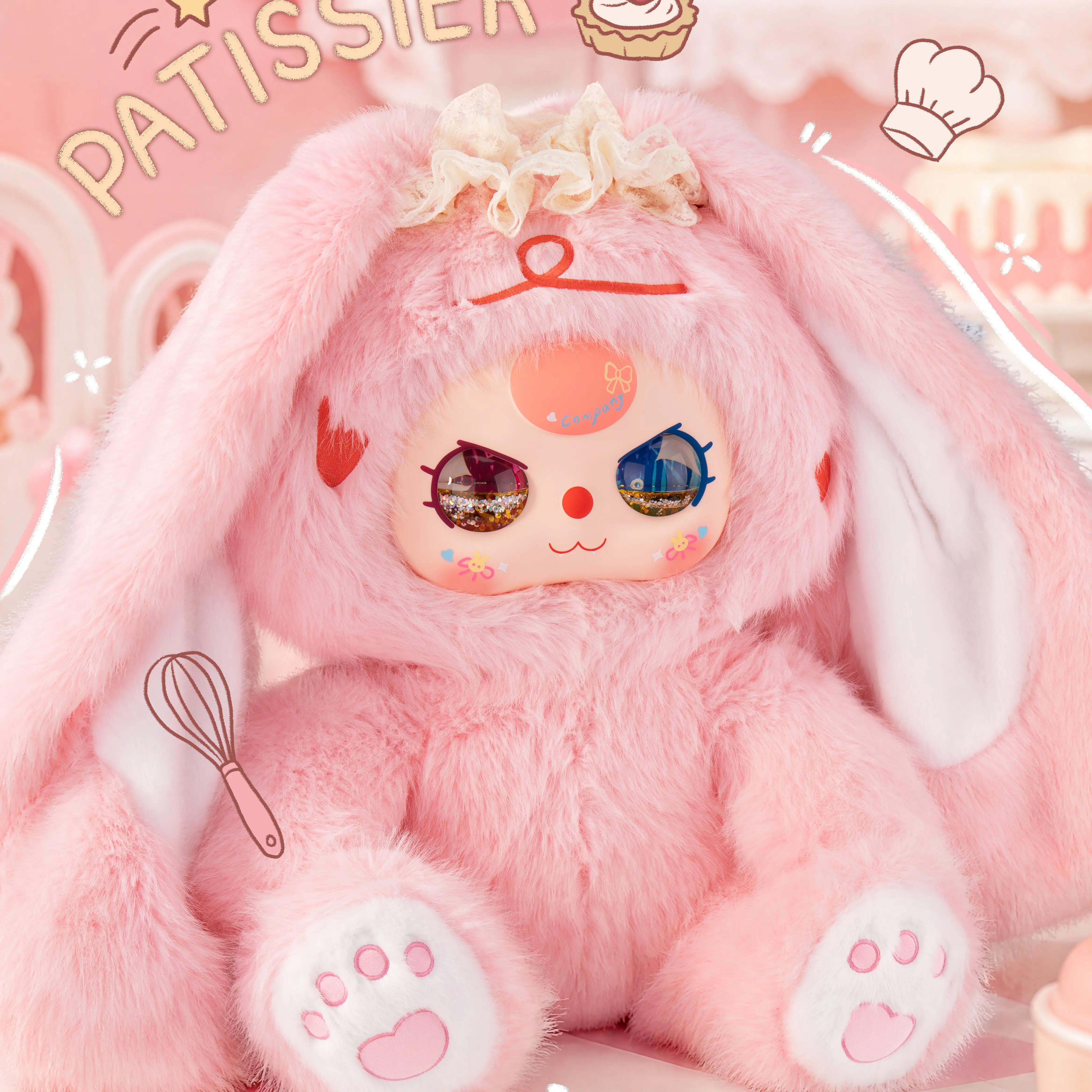 Baby Three -1000% Rabbit Series Plush Blind Box Plush Doll Collectibles