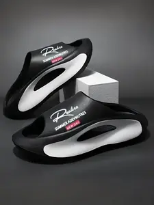 Unisex Eva Sandals, Slides, Summer Outdoor Casual Shoes, Thick Sole Beach Slippers, Thick Bottom Slippers, All-Season Wearable Footwear, Comfortable Lightweight Design