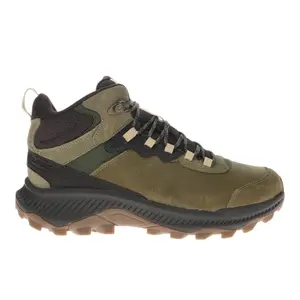 Merrell Mens Speed Strike 2 Mid Lace Up Hiking Hiking Casual Boots Ankle - Green