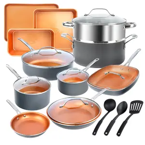 Signature Ceramic Collection Non-Stick Cookware and Bakeware Set Signature Ceramic Collection Non-Stick Cookware and Bakeware Set