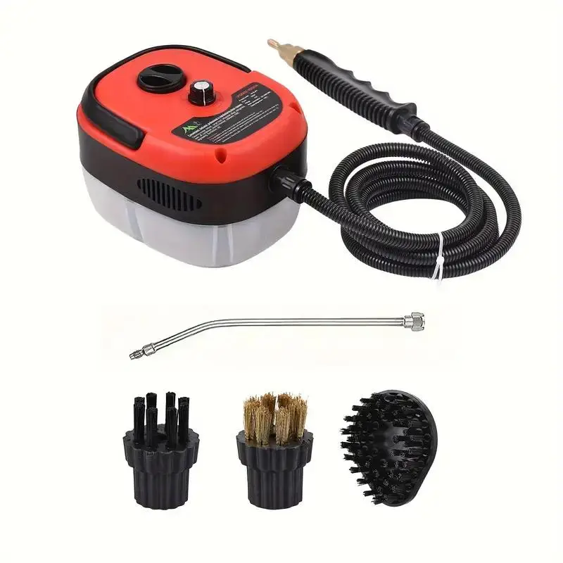 Portable Handheld Steam Cleaner, 1 Count High Temperature Pressurized Steam Cleaning Machine, Multi-purpose Brush Head Suitable for Kitchen Furniture