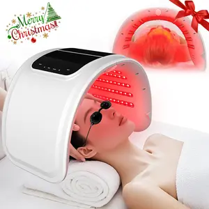 LED 7 Color Mask Phototherapy Machine Beauty Salon Home SPA Body and Face Skin Care and Rejuvenation Instrument