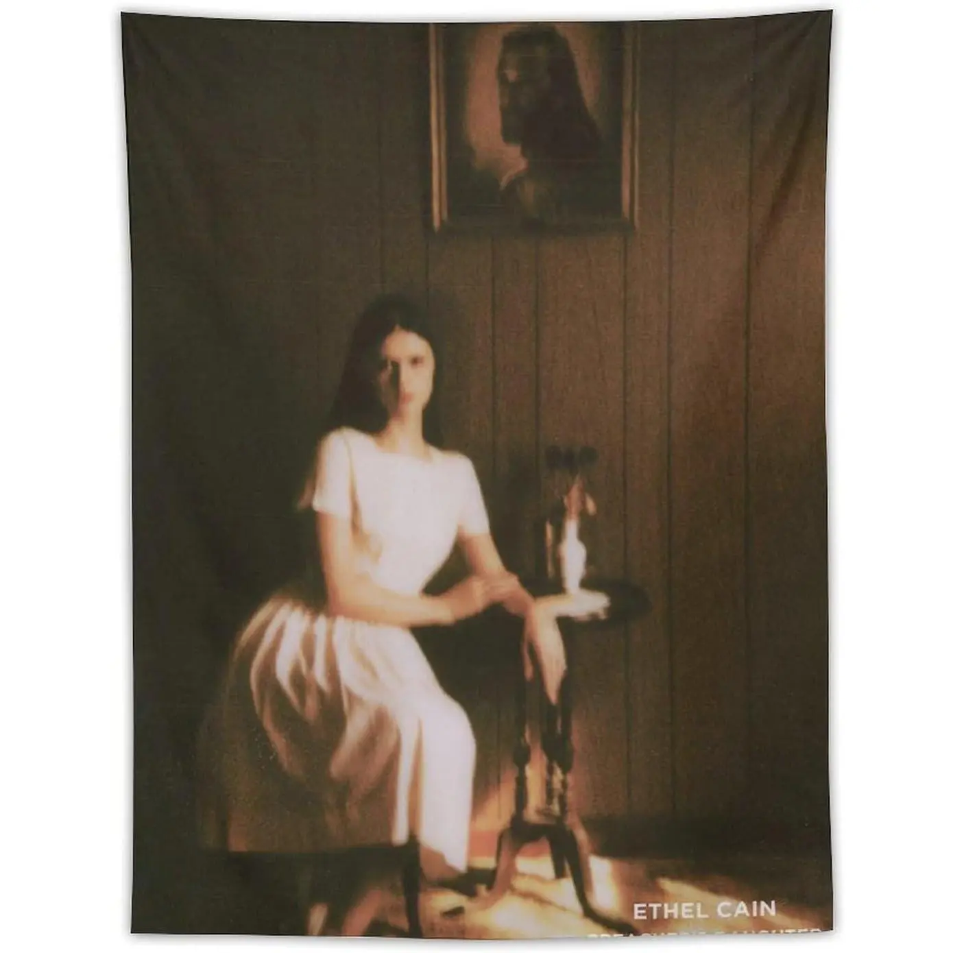 Pop Music Singer Ethel Cain Preacher’s Daughter Albums Tapestry Wall Painting Artworks Tapestries Hanging Picture Gift Bedroom Living Room Dorm Kitchen Home Decor