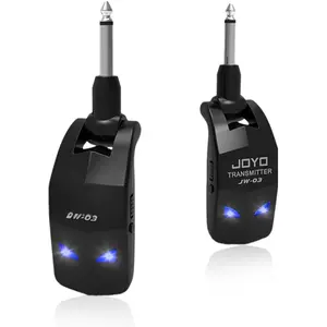 2.4GHz  Guitar System 4 Channels Rechargeable Audio  Transmitter Receiver for Guitar Bass Electric Instruments (JW-03)