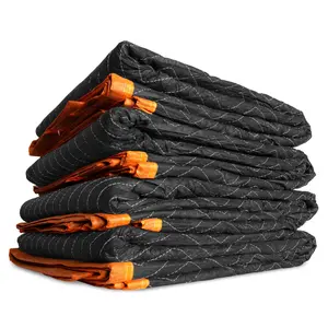 WEN 272804 72-Inch by 80-Inch Heavy Duty Padded Moving Blankets, 4-Pack