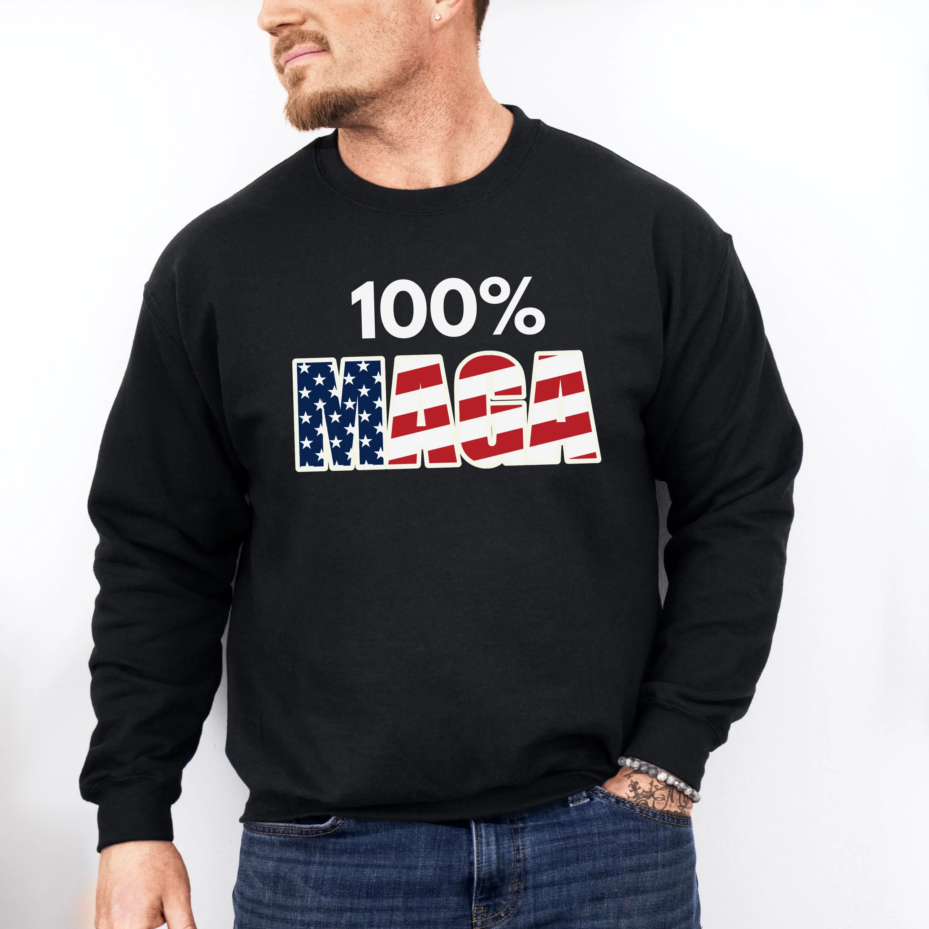 Make America Great Conserv Unisex Crewneck sweatshirt,Trmp supports sweater,Conserv Maga sweatshirt