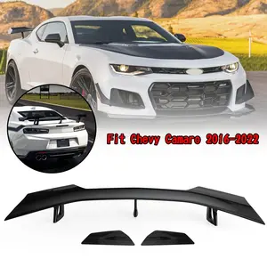 Rear Trunk Spoiler Wing Gloss Black ZL1 1LE Style Fit for Chevy Camaro 2016-2022