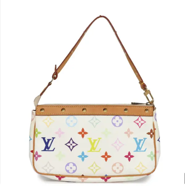 Pre-owned Louis Vuitton pvc Shoulder Bags MURAKAMI Multicolor Accessories Pochette Bag 4000024538301