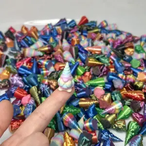 FuRise 50/100/200PCS Mini Christmas Figurines – 3D Printed Santa Gnome Dolls, Colorful Holiday Ornaments, Xmas Home & Party Decoration Gift