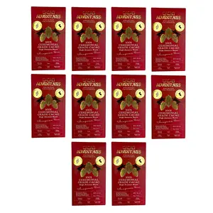 10 Pack - 100% Pure Ceremonial Grade Cacao Bars - High-Amazon Basin