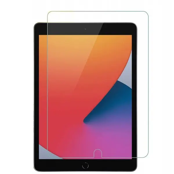 HD Tempered Glass Screen Protector for iPad 2021 / 8th Gen 2020 / 7th Gen 2019 (Clear)