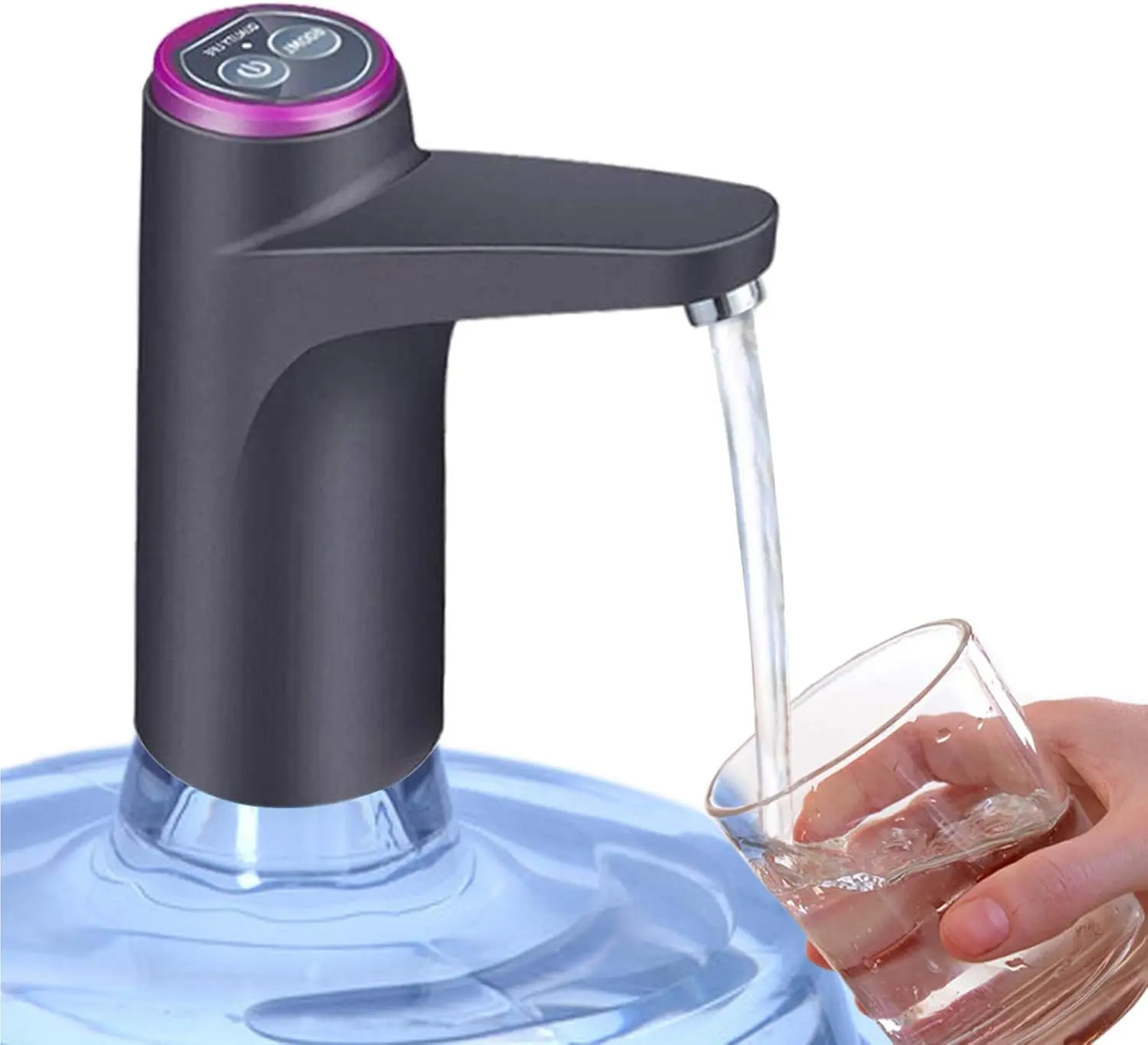 Electric 5-Gal Water Bottle Pump, Household Kitchen Specialty Water Dispenser Appliance