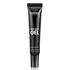 Beetles Gel X Nail Glue Gel Solid Nail Glue Gel, 3 in 1 Soft Nail Tips Glue Gel Sculpting Gel Super Strong for Acrylic Nails Extension Fake Nails Art Rhinestone Glue Gel False Nail Glue Uv Soak Off Nail Gel Long Lasting
