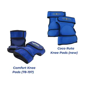 Knee Pads for Men – Heavy Duty Construction Knee Pads with Foam Cushion & Adjustable Straps – Comfortable Protective Pads for Gardening, Cleaning & Flooring - Rodilleras de Trabajo