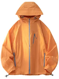 Men's Ultra-Thin Breathable Sun Protection Jacket, Outdoor Casual UV Blocking, Summer Comfort Daily Wear, Fashion Men's Clothing, Camping