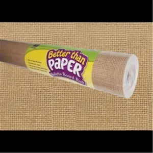 Teacher Created Resources  4 x 12 in. Burlap Better Than Paper Bulletin Board Roll