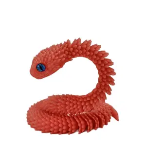 Articulating Viper Snake 29 inches 3D Print creative animal