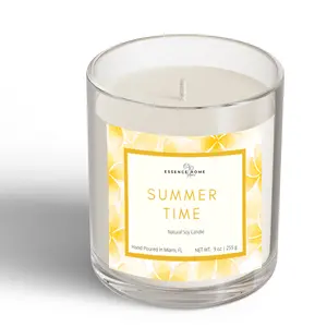 Summer Time | Soy Candle | Scented Candle | Coconut | Peach | Gardenia | Mango | Gifts for Everyone | Gift for Her | Gift for a friend